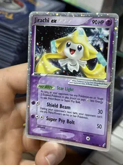 #2 Jirachi ex 94/100 EX Crystal Guardians 2006 Holo Rare Pokemon Card TCG - Image 5