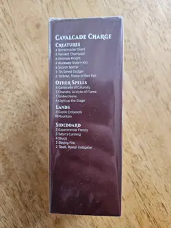 Magic the Gathering Cavalcade Charge Challenger Deck Chandra New Sealed - Image 3