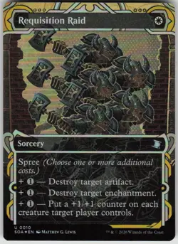 MTG Requisition Raid Foil NM Secrets of Strixhaven: Mystical Archive Magic 10 - Image 1