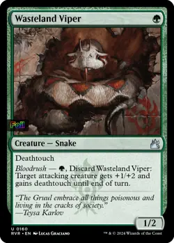 *Foil* Wasteland Viper-160-NM-Ravnica Remastered-Magic - Image 1