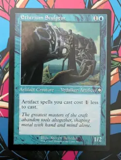 MTG The Brothers' War Commander Common ETHERIUM SCULPTOR NM - Image 1