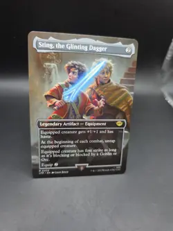 Sting, the Glinting Dagger LTR 409 Borderless Lord of the Rings LOTR MTG Regular - Image 2