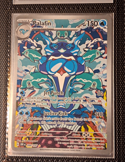 Pokemon TCG Palafin 200/197 Obsidian Flames Illustration Rare Holo EN - Image 1