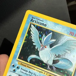 Articuno 2/62 Holo Rare Fossil Pokemon Card WOTC Vintage 1999 LP - Image 3