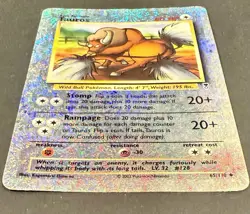 POKEMON TAUROS LEGENDARY COLLECTION 65/110 REVERSE HOLO - Image 4