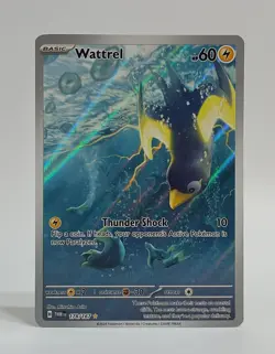 2024 Pokemon TCG Wattrel 178/167 Illustration Rare Twilight Masquerade Holo NM - Image 1