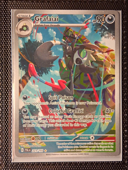 Pokemon TCG Grafaiai 223/193 Paldea Evolved IR Holo EN - Image 1