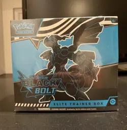 Pokemon TCG Black Bolt Elite Trainer Box Sealed - Image 1