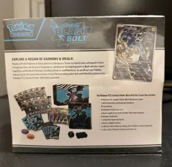 Pokemon TCG Black Bolt Elite Trainer Box Sealed - Image 2
