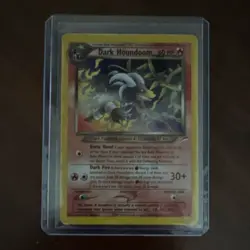 Wizards of the Coast Pokemon TCG Dark Houndoom Team Rocket 7/105 Holo Rare - Image 1