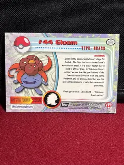 Pokemon Topps #44 Gloom - Image 2