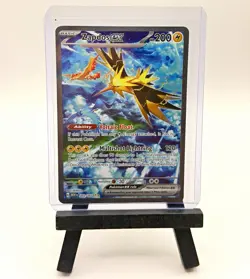 Pokemon Zapdos ex 202/165 Scarlet & Violet 151 SIR Holo English NM - Image 1