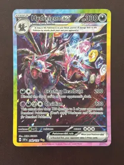 Pokemon TCG Hydreigon EX Surging Sparks SAR 240/191 LP/MP - Image 1