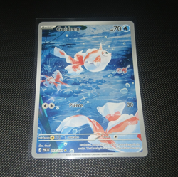 Pokemon TCG Goldeen 087/084 PITCH BLACK Full Art Holo Illustration Rare EN - Image 1