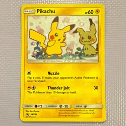 Pokemon TCG Pikachu SM04 SM Promo Holo English 70 HP kirisAki - Image 1