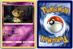 Mimikyu 58/145 Holo Rare Guardians Rising Pokemon Reverse Holo NM - Image 3