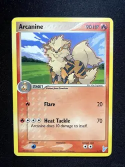 ARCANINE 1/12 EX TRAINER KIT 2 MINUN POKEMON - Image 1