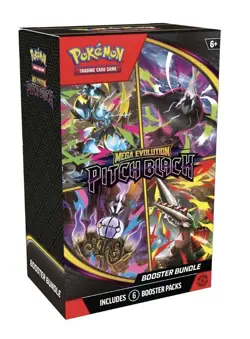 Pokemon TCG Mega Evolution Pitch Black Booster Bundle Factory Sealed - Image 1