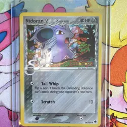 Nidoran 56/101 Dragon Frontiers Delta Species Reverse Holo Stamped - Image 3