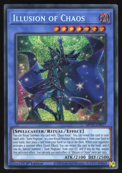 Illusion of Chaos - MP23-EN017 - Prismatic Secret Rare - 1st Edition Yugioh - Image 1