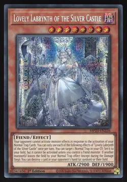 Lovely Labrynth of the Silver Castle - MP23-EN226 - Prismatic Secret Rare Yugioh - Image 1