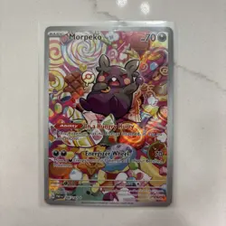 Pokemon Morpeko 206/182 SV04 Paradox Rift Illustration Rare Full Art Holo Eng - Image 1