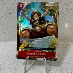 Monkey D. Luffy OP06-013 Alt Art - Wings of the Captain - One Piece English NM - Image 1