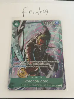 One Piece Roronoa Zoro Promo Best Selection Vol 6 NM Ships Same Day - Image 1