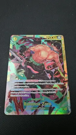 Roronoa Zoro OP06-118 SEC One Piece TCG English - Image 1