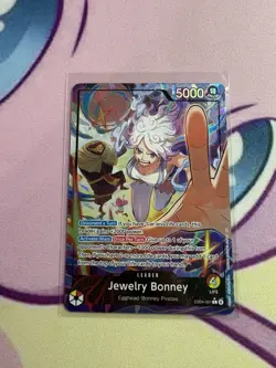 One Piece TCG OP15 -EB04 Jewelry Bonney Leader Alt Art EB04-001 NM - Image 1
