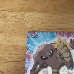 2000 Topps Chrome Pokemon Series 2 T.V. Animation - #106 - Hitmonlee - Image 4