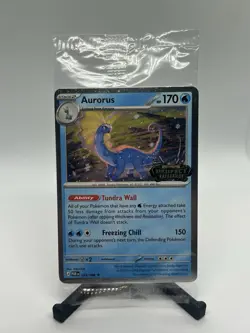 Aurorus Pokemon TCG Perfect Order Stamped Promo Card 024/088 Sealed .1 - Image 1