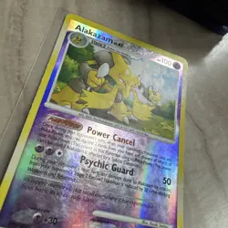 Pokemon TCG Alakazam Reverse Holo Card 2/123 Mysterious Treasures MP - TCCCX - Image 3