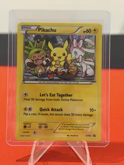 Pokemon Pikachu TCG XY95 XY Black Star Promo Holo Card 🔥🔥 - Image 1