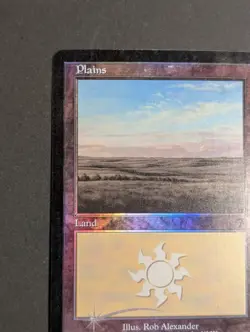 MTG Card - 1x Plains - Seventh (7th) Edition - LP 342 Foil - Magic The Gathering - Image 3