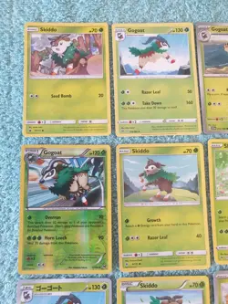SKIDDO & GOGOAT BUNDLE OF POKEMON CARDS - Image 2