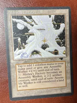 Magic: The Gathering Mishra's Factory Winter Edition Antiquities - Image 1
