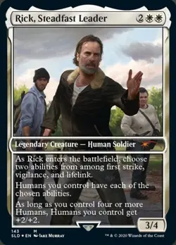 [1x] Rick, Steadfast Leader - Foil Near Mint, English Secret Lair MTG Magic - Image 1