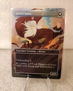 Magic The Legend of Roku #357 Avatar: The Last Airbender Borderless Foil - Image 2