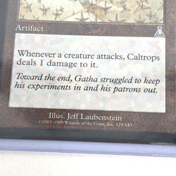 1x Caltrops Urza's Destiny MTG Magic the Gathering Uncommon Artifact Unplayed - Image 4
