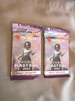 Two Double Masters Factory Sealed Draft Packs! Magic The Gathering English - Image 2