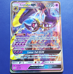 Pokemon TCG Lunala GX 66/149 SM Base Set Ultra Rare Holo EN 250 HP - Image 1
