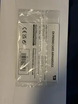 Armarouge Pokemon Best Buy Promo Card 2026 Pitch Black SEALED NM - Image 2
