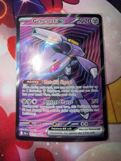 Genesect EX 161/86 - Pokemon TCG Black Bolt Full Art Holo - Image 1