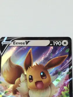 EEVEE V STAMPED BLACK STAR PROMO SWSH065 POKEMON TCG BATTLE ACADEMY 2020 - Image 5