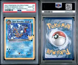 PSA 10 GEM MINT Dark Gyarados 8/82 Celebrations Classic Collection Holo Pokemon - Image 3