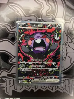 Morpeko ex 117/84 Special Illustration Rare SIR Pitch Black Pokemon English - Image 3