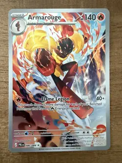 Pokemon TCG Armarouge Pitch Black Illustration Rare 86/84 In hand! - Image 1