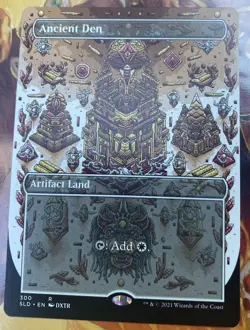 Ancient Den Mtg Secret Lair Mirrodinsanity Artifact Land - Image 1