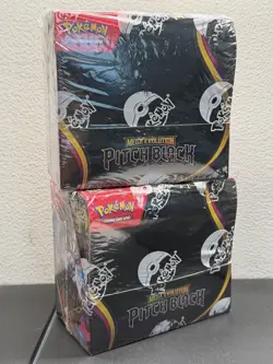 Pokemon TCG: Mega Evolution-Pitch Black Booster 36 Pack Display Box Lot of (2) - Image 1